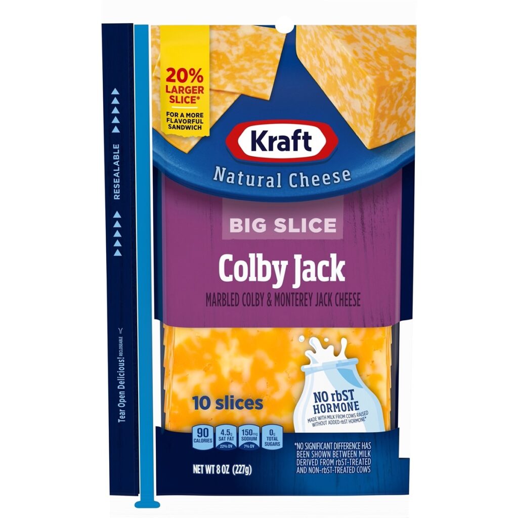 Big Sliced Colby Jack