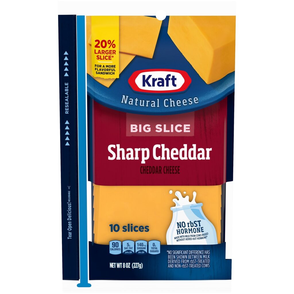 Big SLiced Sharp Cheddar
