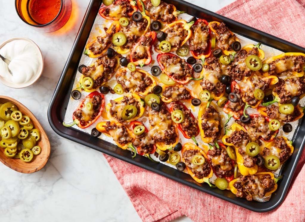 Mini Pepper Nachos