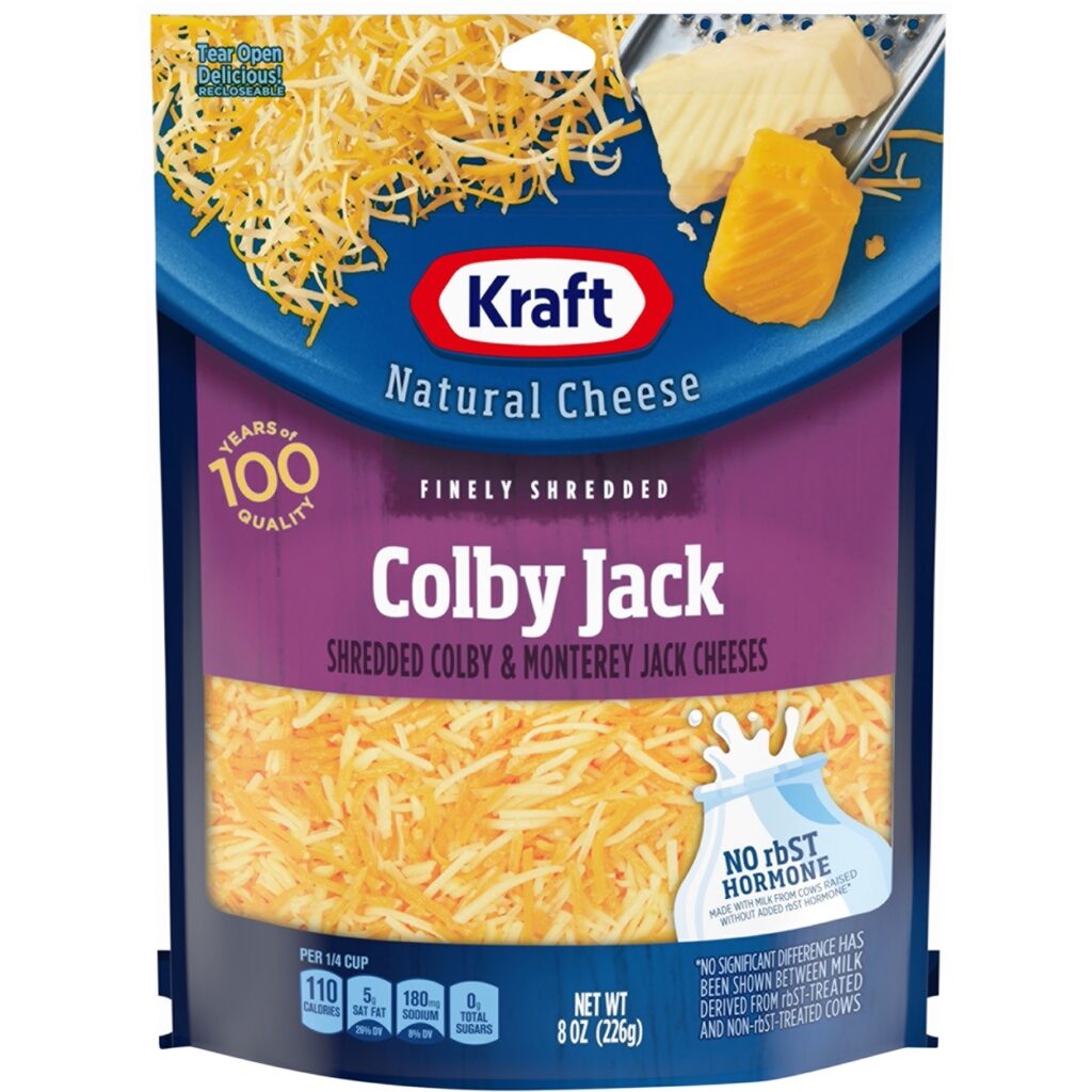 Colby Monterey finely shredded
