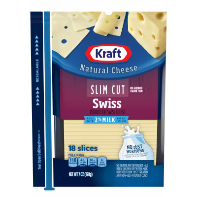 Swiss (Slim Cut, 2% Milk)