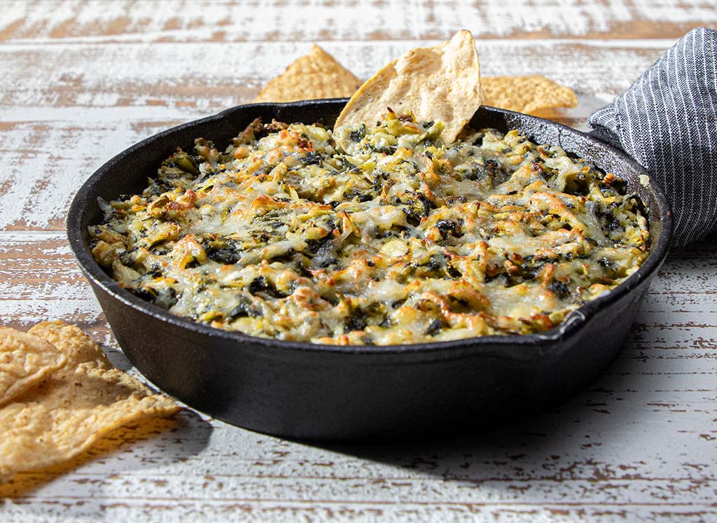 Easy Spinach Artichoke Dip with Cheese