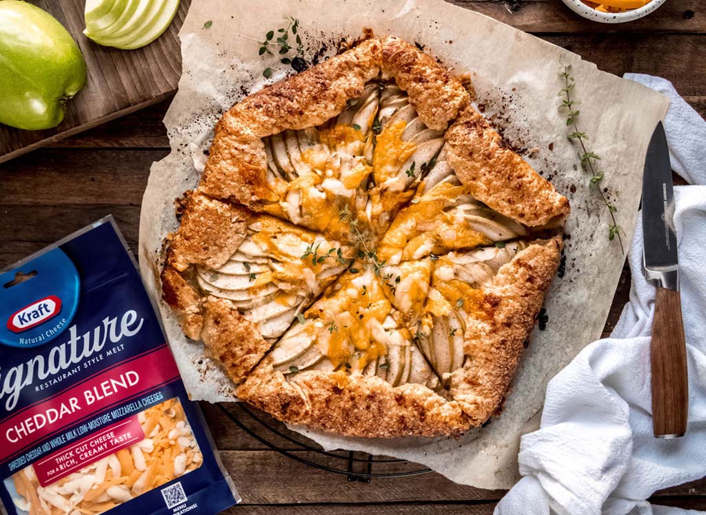 Apple Cheddar Crostata