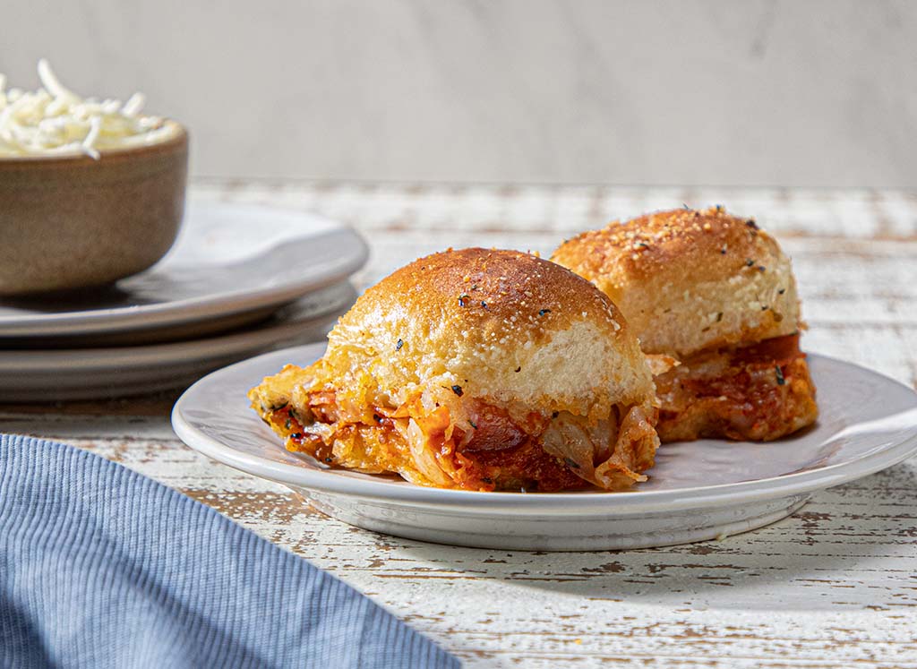 Pepperoni Pizza Sliders