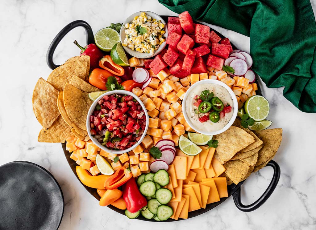 Fiesta Cheese Board