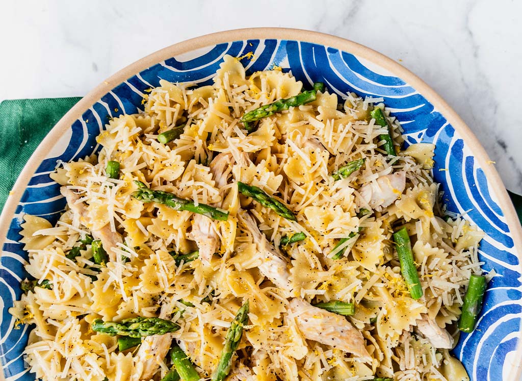 Lemon Chicken Parmesan Pasta