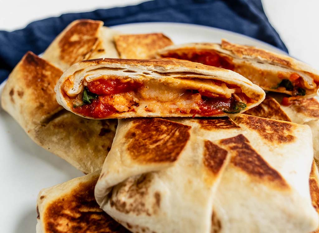 Chicken Parmesan Crunch Wrap