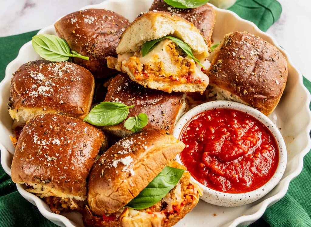 Chicken Parmesan Sliders
