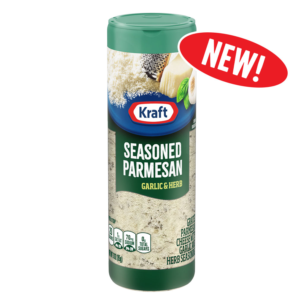 Seasoned Parmesan – Garlic Herb