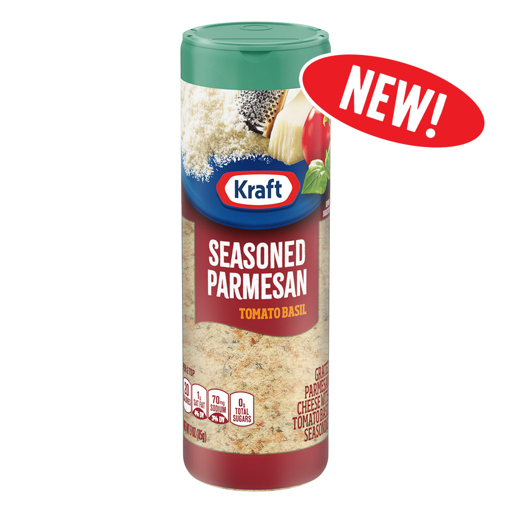 Seasoned Parmesan – Tomato Basil