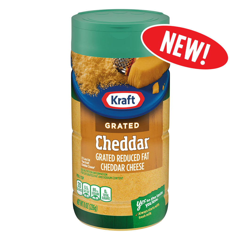 Grated Cheddar