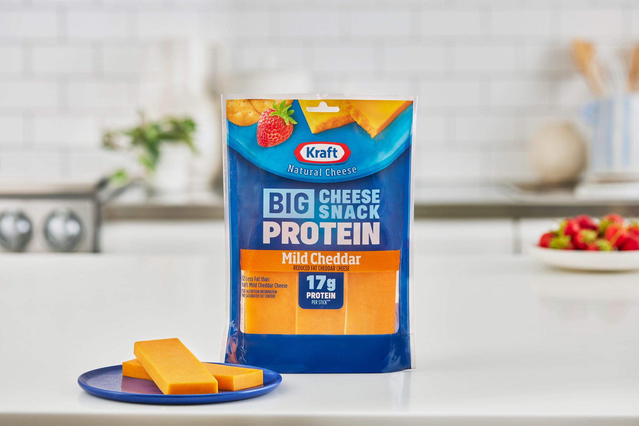 Kraft Natural Cheese Debuts High-Protein Cheese Sticks