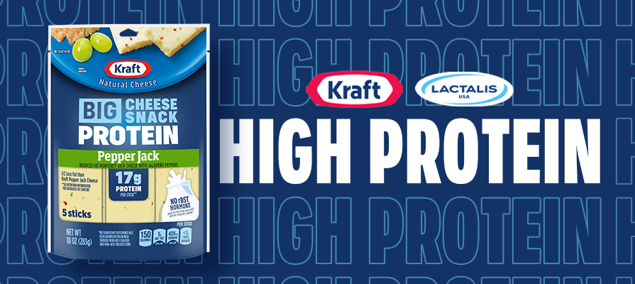 Kraft Natural Cheese Debuts High Protein Cheese Sticks; Amanda Vaal Comments
